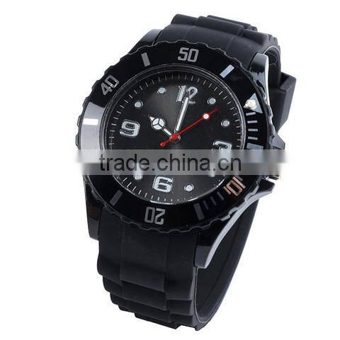 Fashionable waterproof Silicone Wrist Watch,colorful silicoen wrist watch,custom designed dial colorful watch wrist watch silico