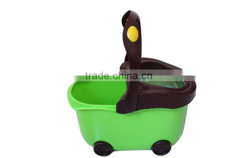 360 squeezee spin mop with cotton mop
