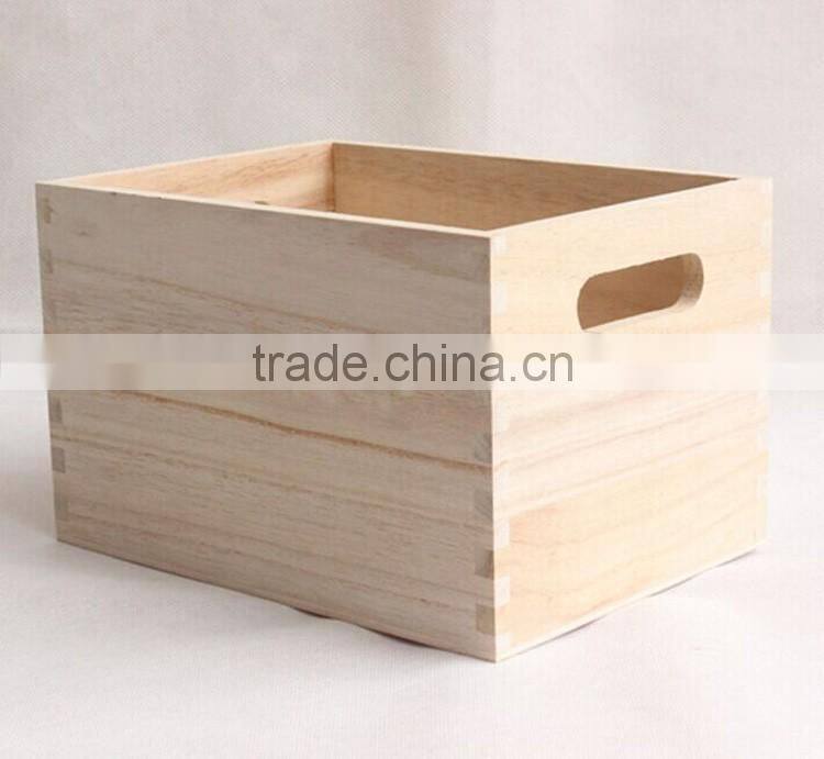 unique painted storage fruits/vegetable storage wooden box / wooden crate for home, shop, market