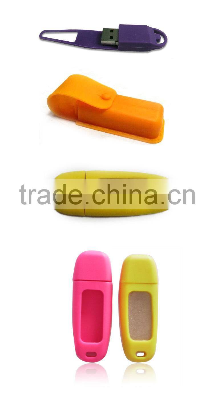 Specializing in the production of silicone new classic silicone USB memory stick