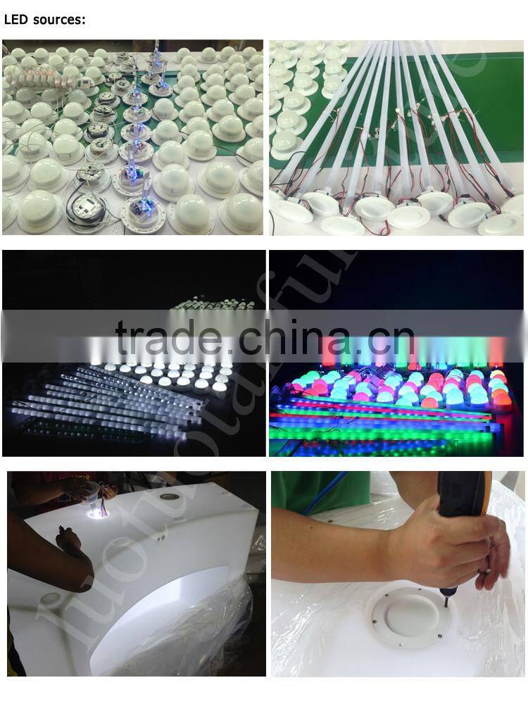 LED Remote Straight Bar Counter/ Hot Sell LED Rechargeable Bar Counter/LED Outdoor Lawn Use Bar Counter