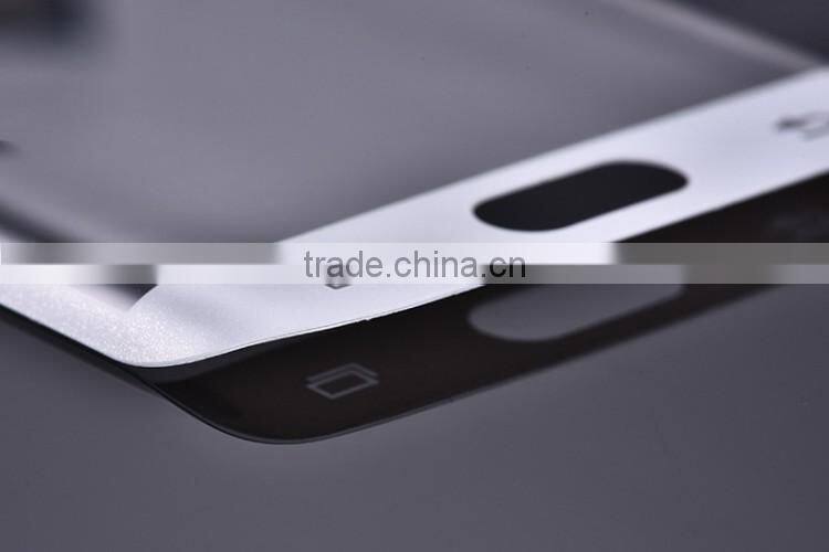 3D Curved 9h hardness Tempered Glass film Screen Protector for Samsung S6 Edge/Plus