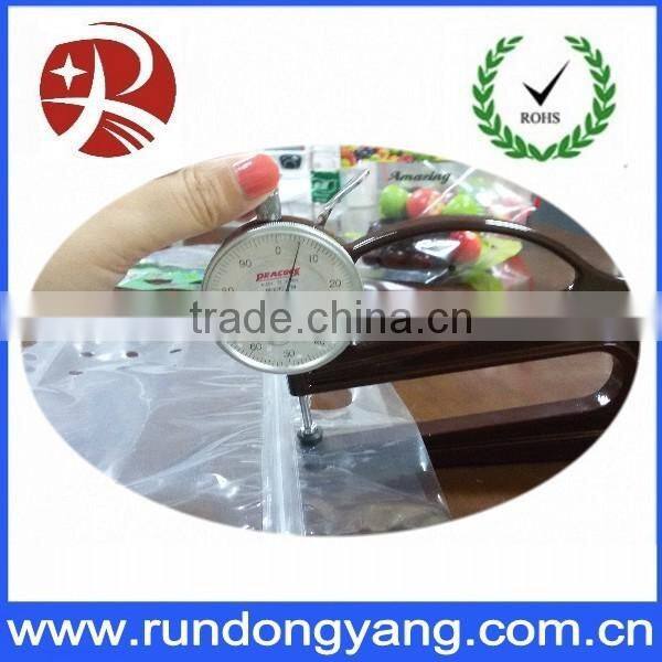transparent plastic CPP stand up pouch bag / slider zip lock fruit bag for grape