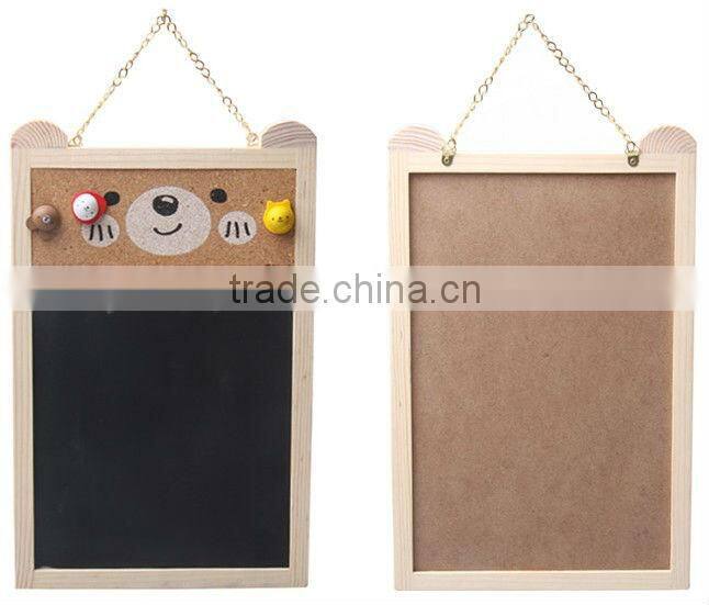 Supply creative Creative cute bear blackboard & message board