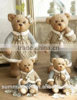 Resin gold deer figurines novelty product best toys for 2016 christmas gift