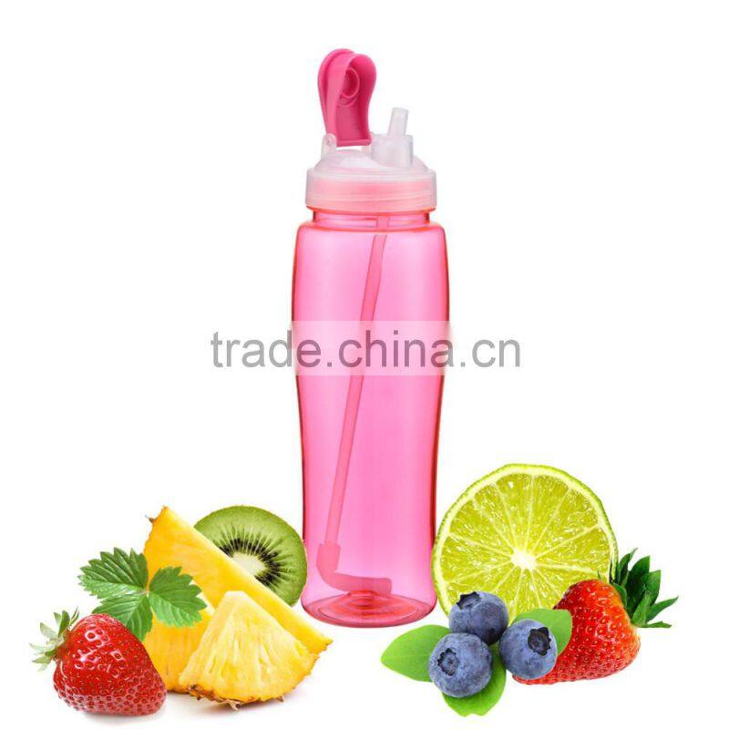 2016 new productrs BPA FREE flip top double wall tritan water bottle