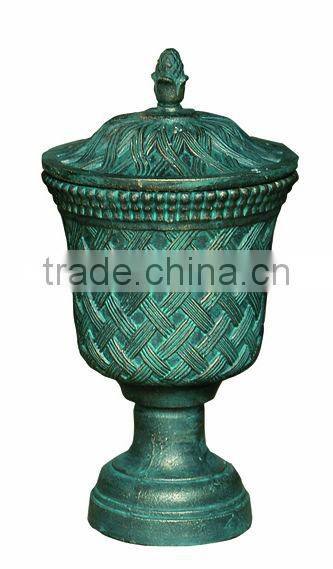2017 China cast iron flower pot antique cast iron pots