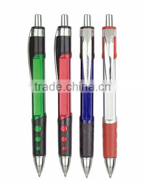 Plastic ball pens for promotion with custom logo