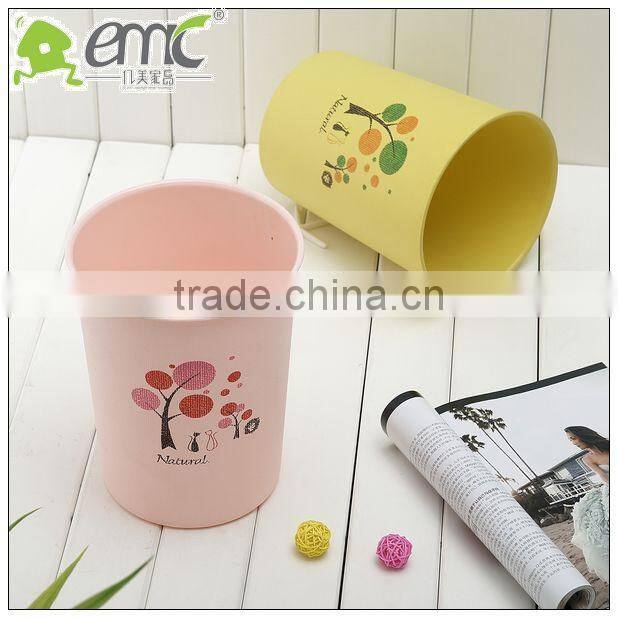 emc plastic round shape indoor plastic wastibin