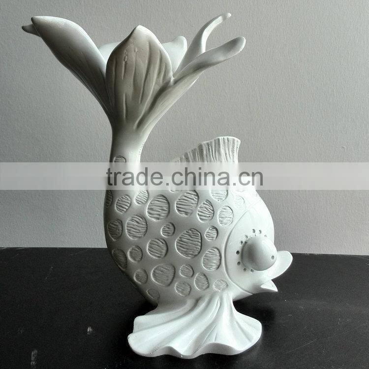 Resin goldfish figurine