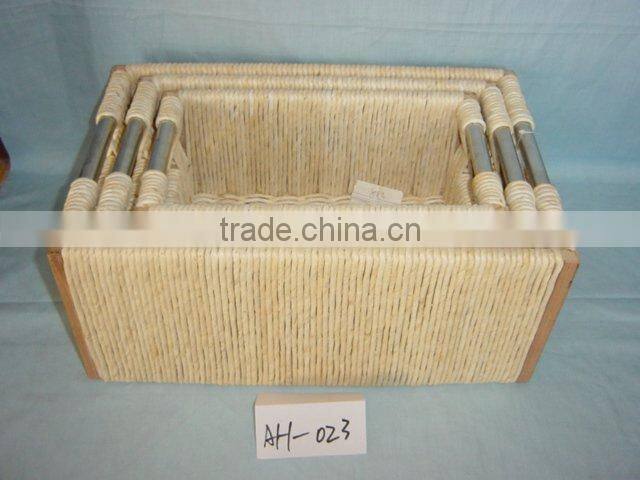 Store content baskets/straw basket/receive basket (box)