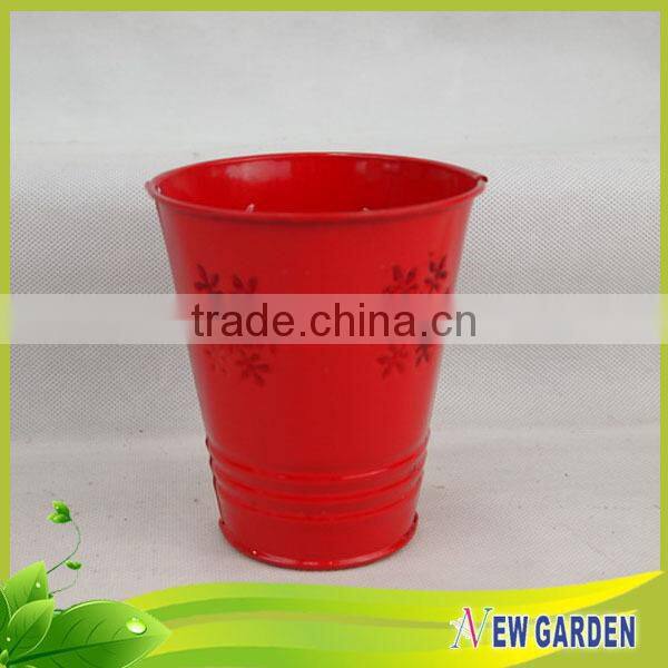 Wholesale large chinease beautiful pot in iron from balcony