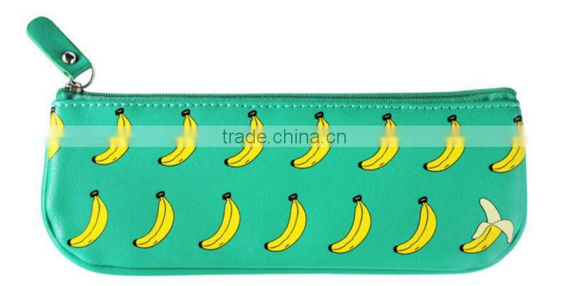 Novelty Candy Color PU Pencil Bag