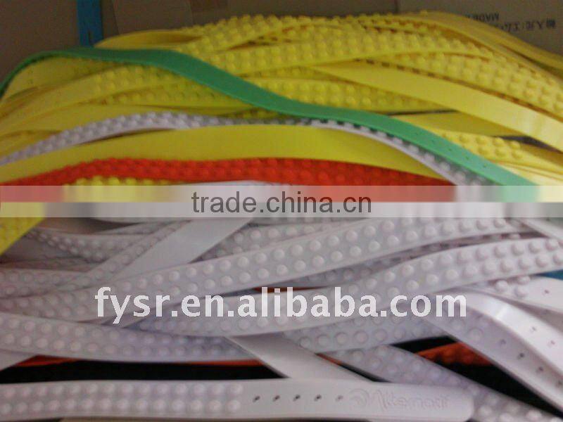 Fashion colorful custom silicone Jelly Belt