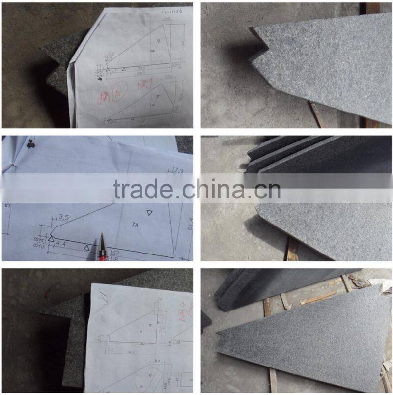 Granite stone for swimming pool coping