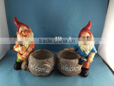 New Decorative Gnome Resin Figure Garden