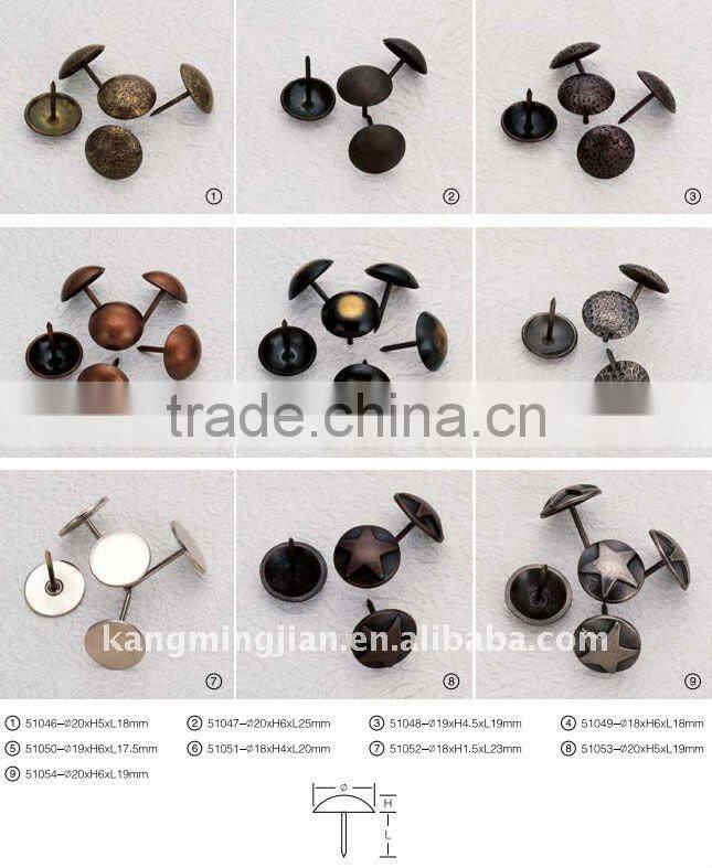 KMJ-207 series high quality nice sofa decorative nails for sofa