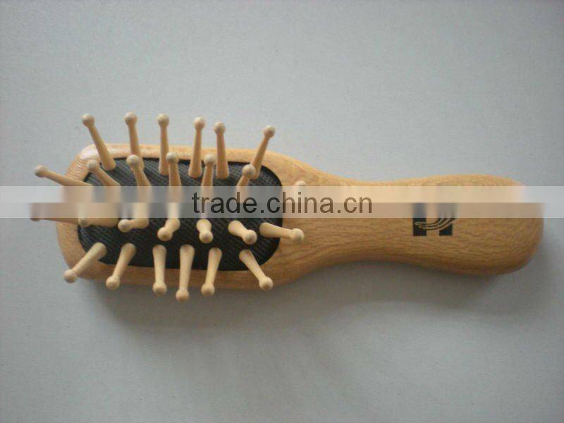 Wooden Massage Hair Brush