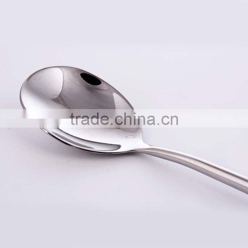 HT 59 Hot sale cheap stainless steel soup spoon