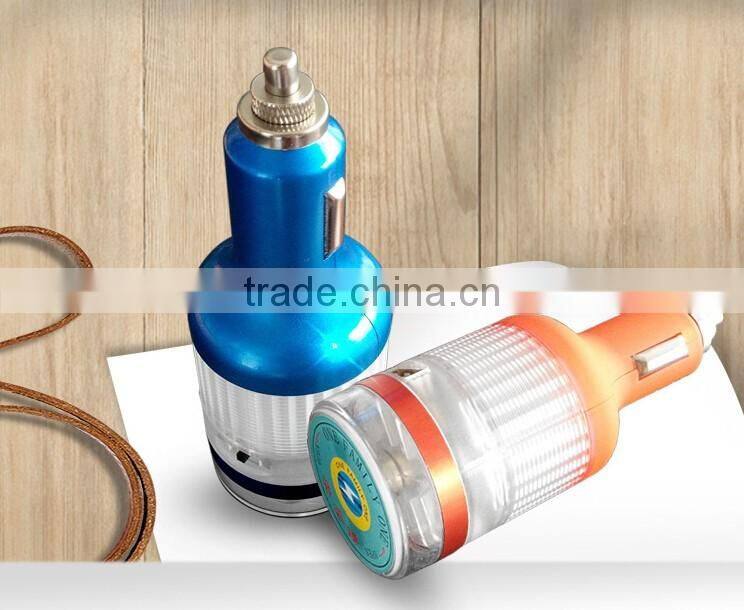 2016 new design safety hammer car charger with flash light