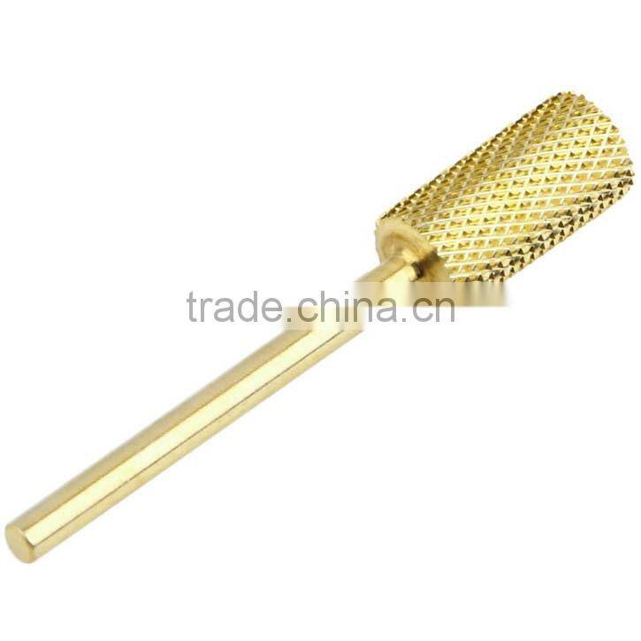 1 pc Durable Cylinder Carbide File Drill Bit For Nail Art Manicure DIY Portable Nail Drill Nail
