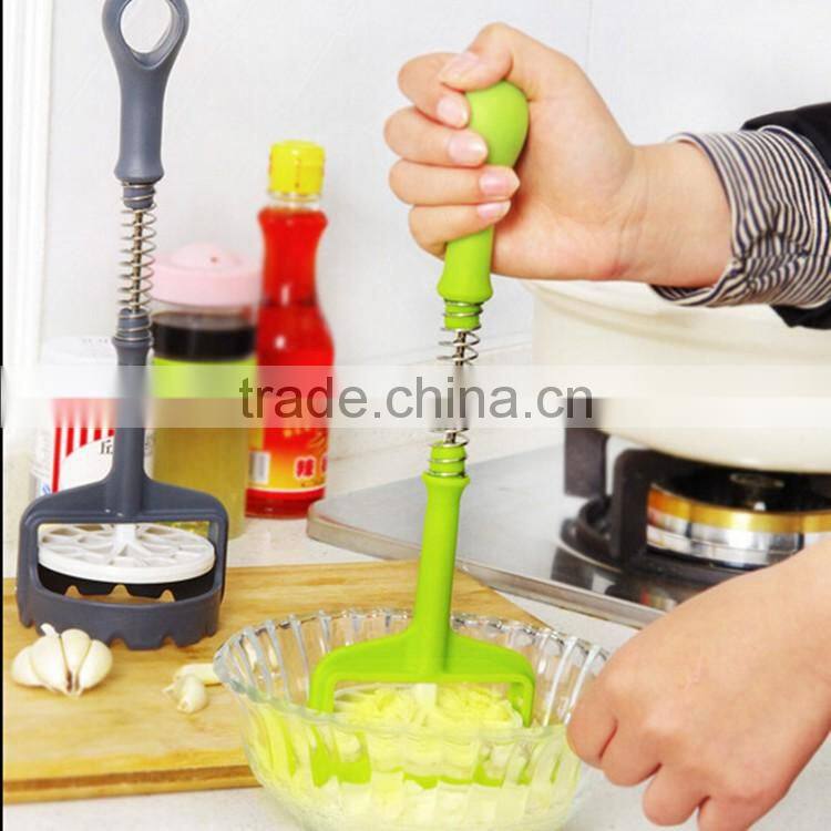 OEM cheap handy food frade plastic potato masher tool as seen on tv