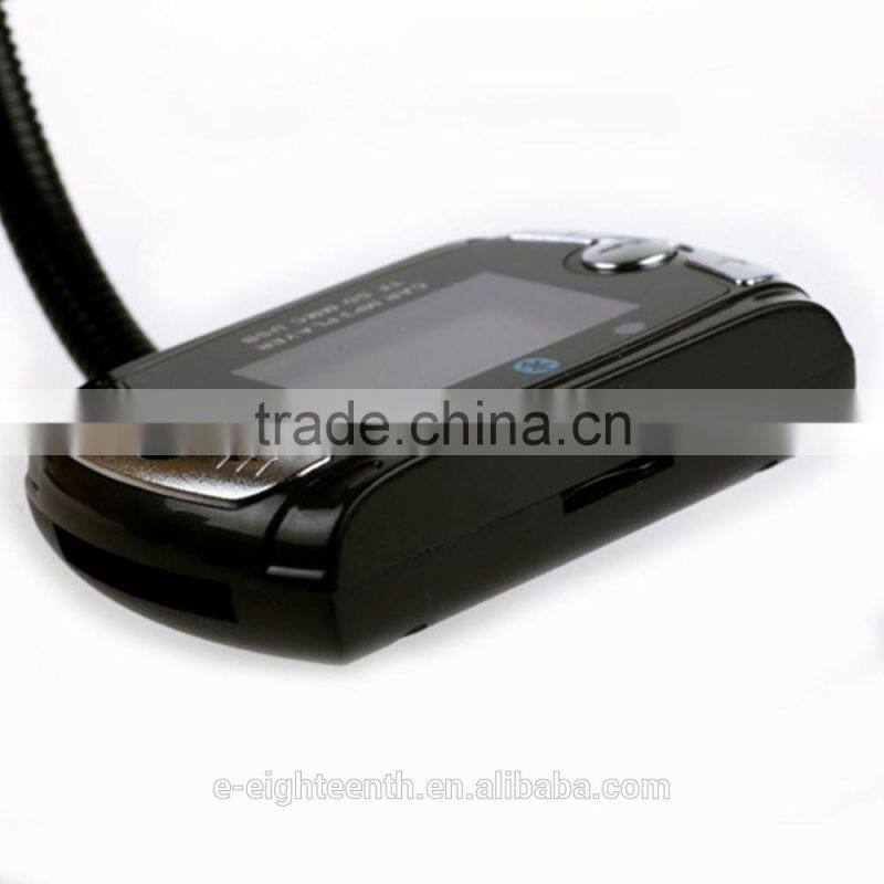 2016 Wireless Bluetooth FM Transmitter MP3 Player USB SD LCD Remote Handsfree Car Kit