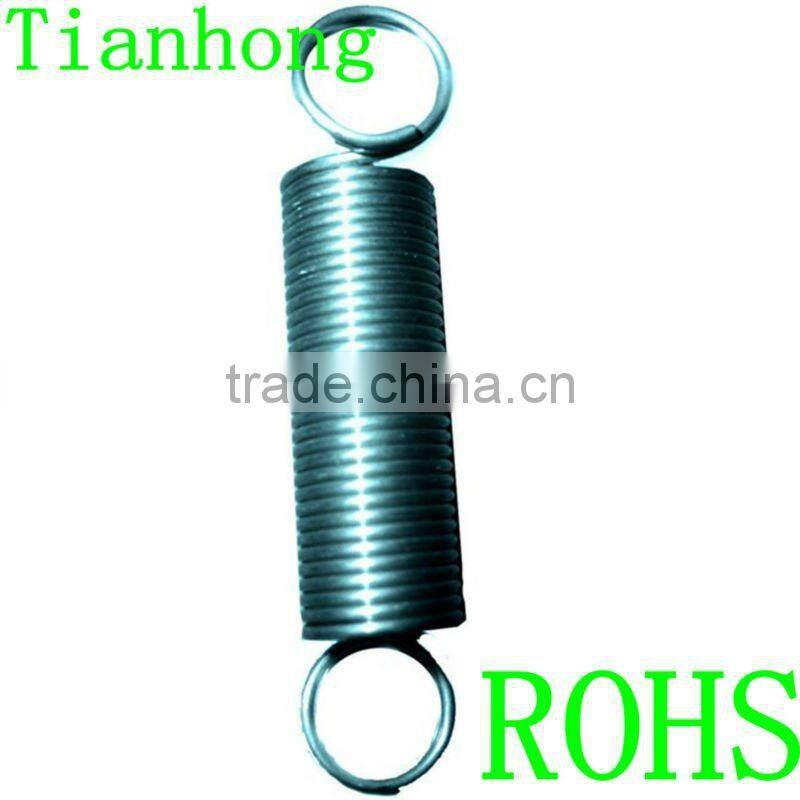 Double hook carbon steel extension springs