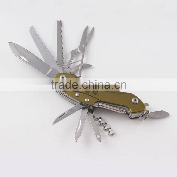 2014 Newest high quality stainless steel pocket multi knife tools KG5011L9