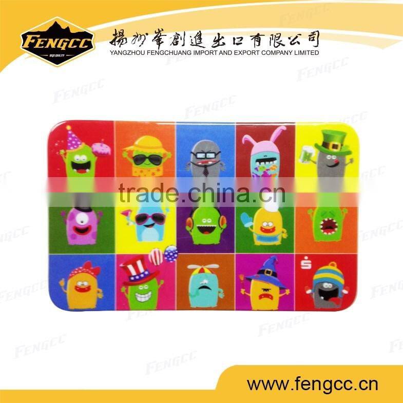 flower pattern melamine spoon for soup