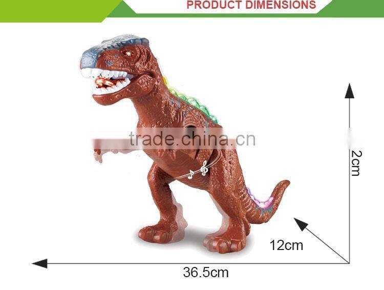 High quality electric plastic kids battery operated toy cartoon dinosaur