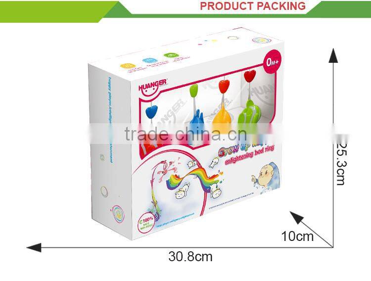 Hot selling plastic baby rattle bell islamic baby toys