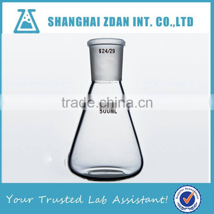High Borosilicate Conical Flask With Joint ,Thick Wall,Heavy Wall
