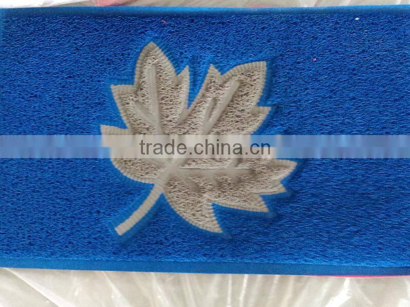 cheap new shape pvc outdoor mat from factory