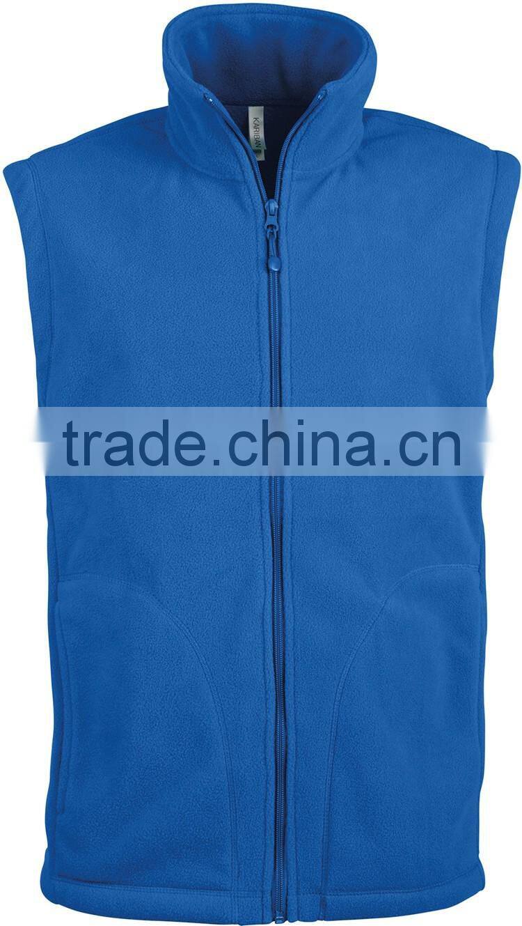 2017 OEM manufacturer polar fleece vest anti-pilling