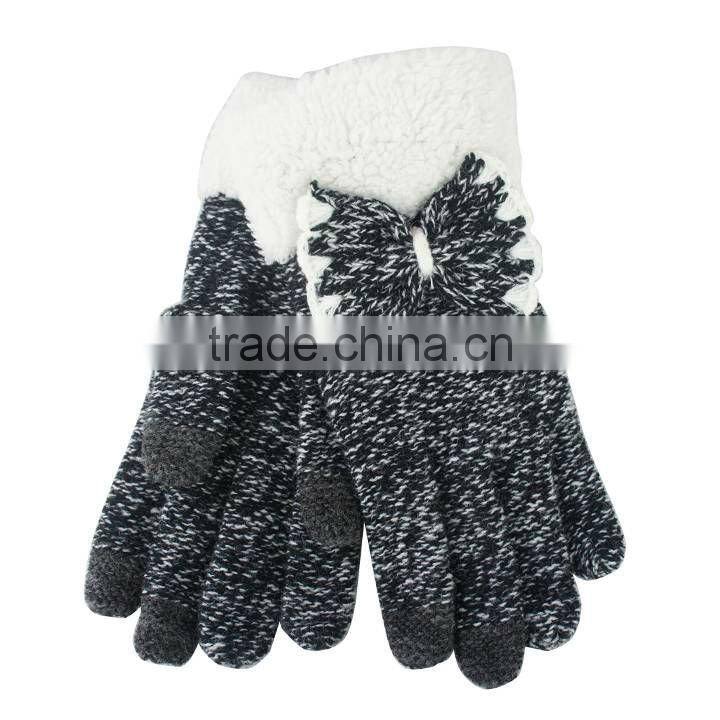 fashion printed touch screen gloves phone gloves touch panel gloves