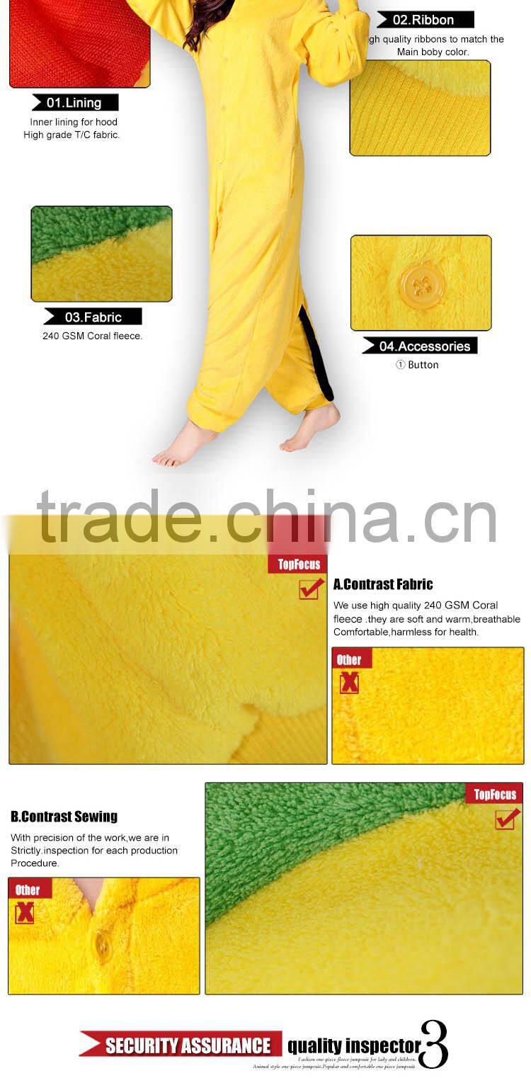 Fleece Halloween Cosplay Japanese Pajamas Costume Adult Jumpsuit