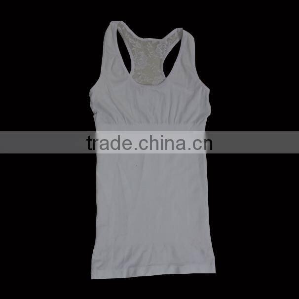 casual striped ladies camisole racerback singlets tops