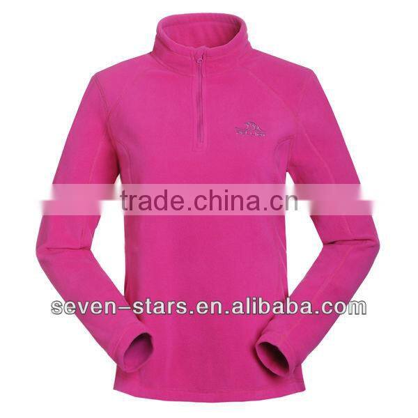 Lady's cheap Polyester polar fleece jacket