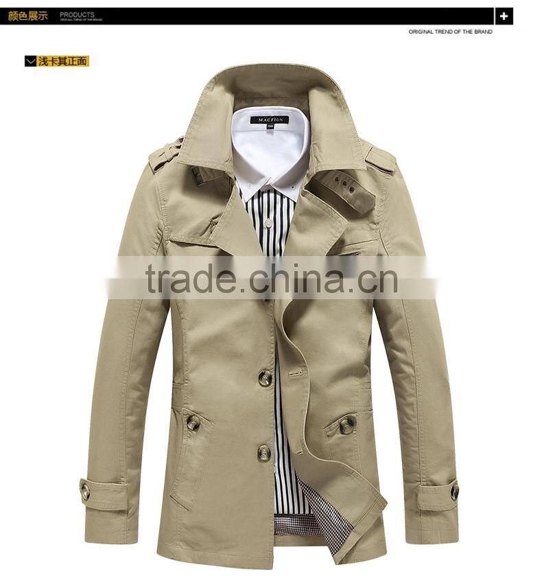 Fashion Slim Fitted Spring /Autumn Jacket For Men
