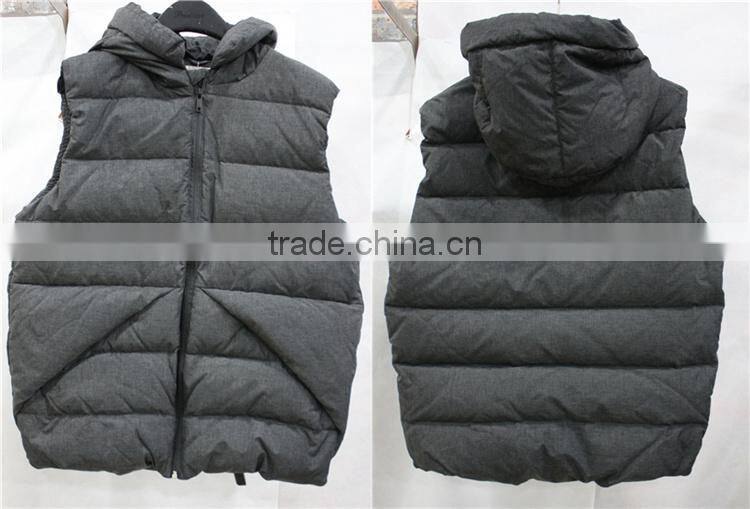 2014-2015 vest men winter fashion black vest