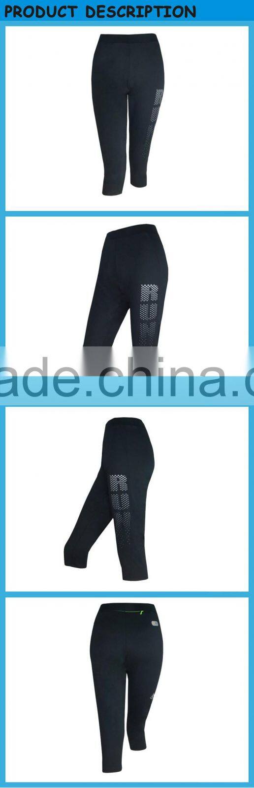 Custom Logo 3/4 Leggings Ladies Sports Suit Women Fitness Yoga Pants