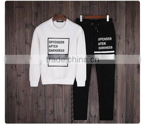 2015 new style sweatshirt without hood for adult men