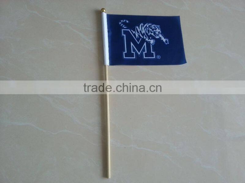 high quality hand polyester flag