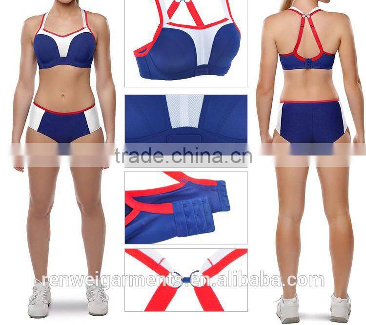 Various colors available OEM and ODM services hot sex women's sport bra