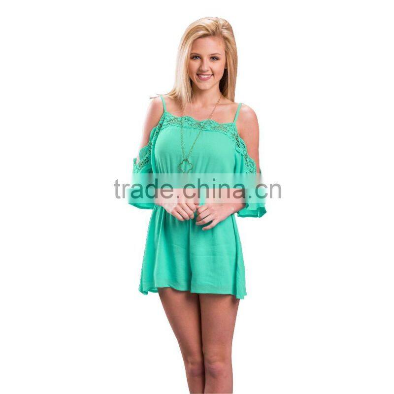 Wholesale Fashion Lady suspender jumpsuit 2017