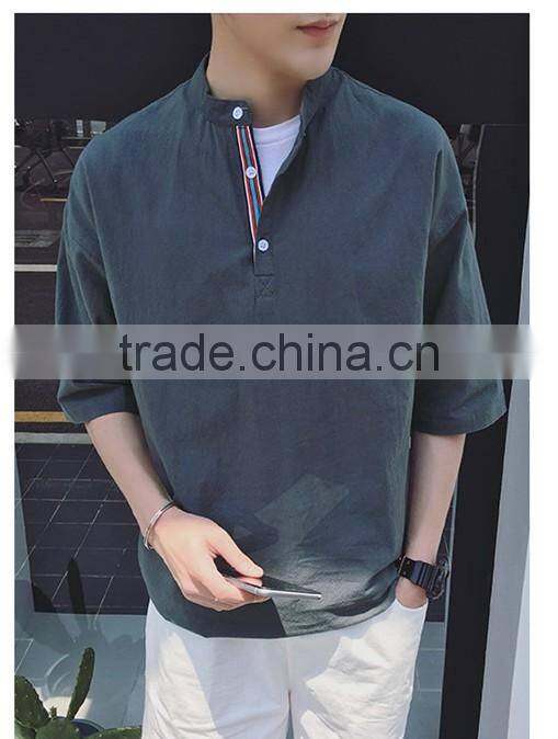 The small pure and fresh temperament collar color bar