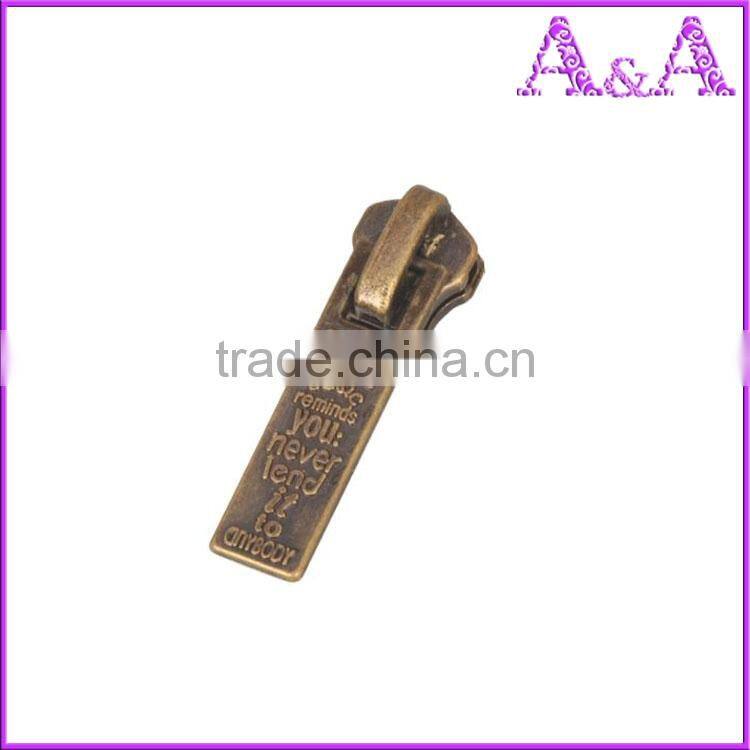 #5 nickel plastic slider A/L