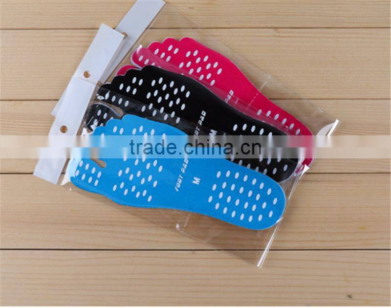 flexible anti-slip NAKEFIT Stick-on Soles Adhesive Foot Pads Feet Sticker Flexible Feet Protection anti-cutting sticky pads
