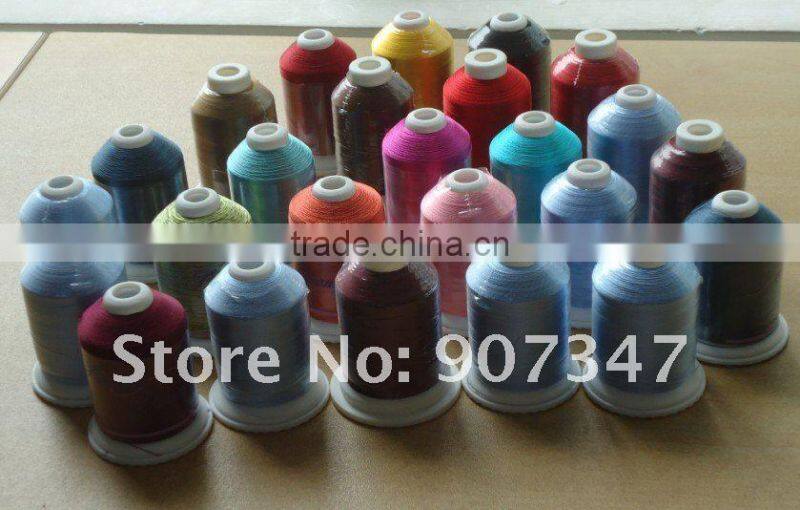 polyester thread, thread, embroidery thread